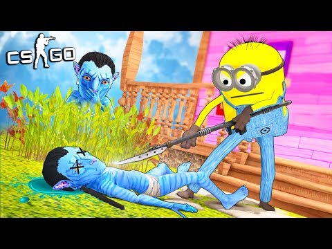 БЕДНЫЙ АВАТАР vs ЖЕСТОКИЙ МИНЬОН! МАНЬЯК В CS:GO (ВЕСЕЛЫЕ ПРЯТКИ В КС ГО)