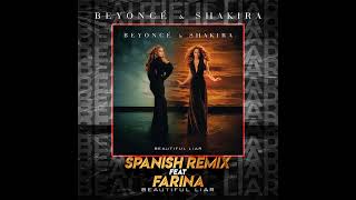 BEYONCE &amp; SHAKIRA BEAUTIFUL LIAR SPANISH REMIX FEAT FARINA &amp; RYAN CASTRO   MASHUP DJ VALENTINO