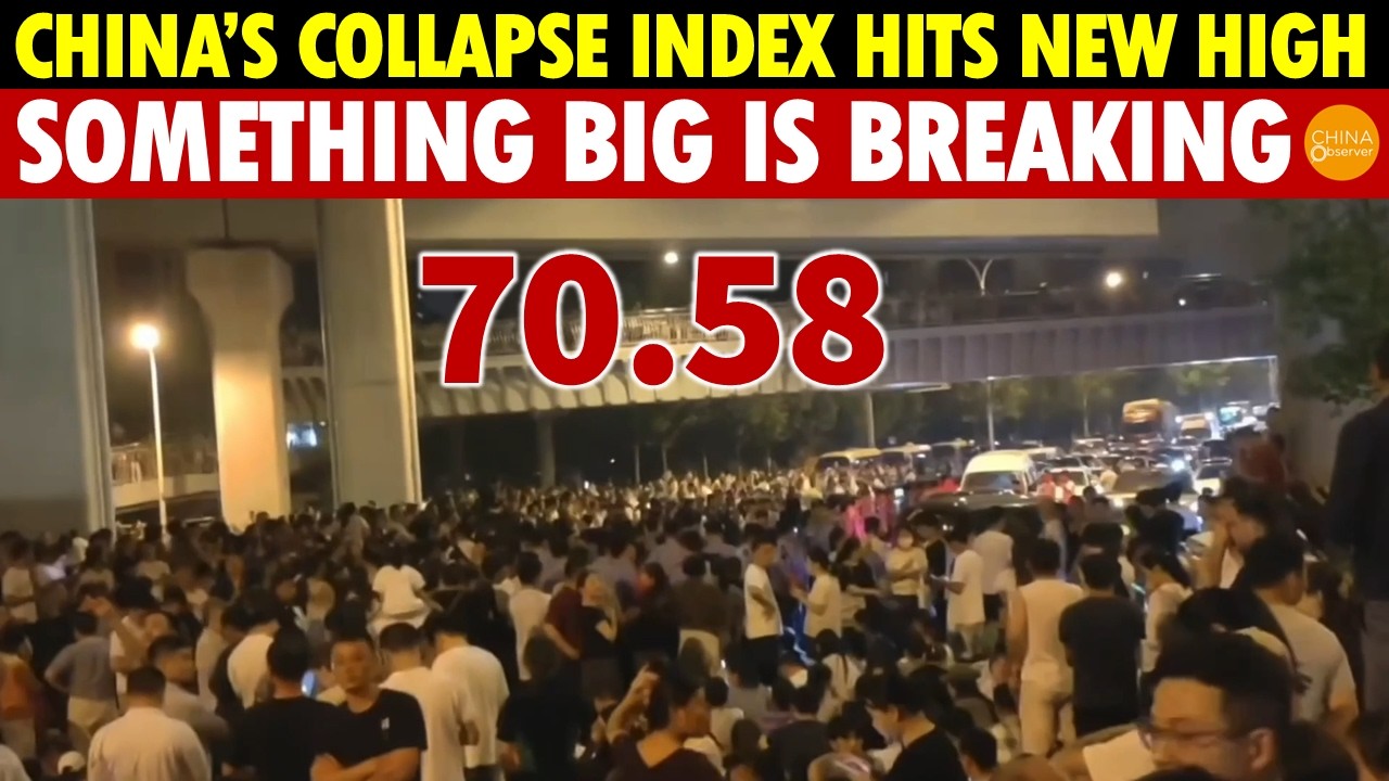 China’s “Collapse Index” Hits New High — “Something BIG Is Breaking Inside The System”