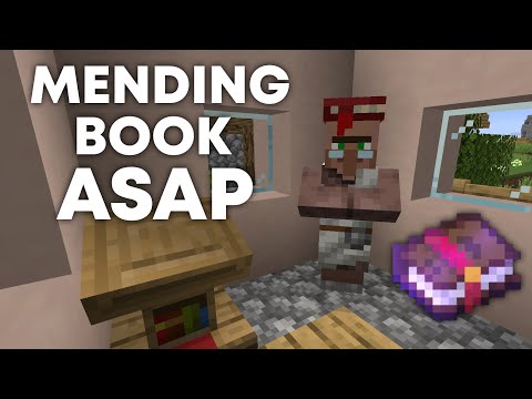 MattVidPro AI - Get MENDING VILLAGERS FAST in Minecraft