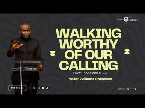 Sunday Service | May 3rd 2026 | Walking Worthy of Our Calling
