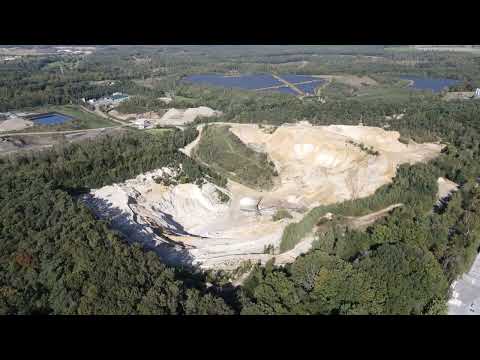 Abdissenbosch vanuit de lucht