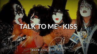 KISS - Talk To Me | Subtitulado En Español + Lyrics | Video Oficial.