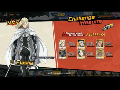 MY NEW HIGH SCORE BEFORE BOROS DEFEATED WITH 100% BONUS DAMAGE