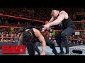 Brock Lesnar Brutalizes Injured Roman Reigns Raw March 26 2018