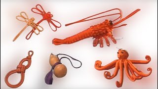 Precious Documentary of Exquisite and Unique String Knot Tying Artistry from 200 Years Ago