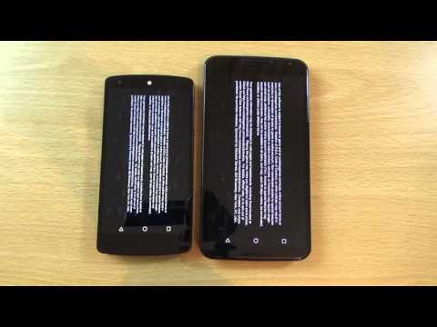 Nexus 6 VS Nexus 5 Android 6 0 Marshmallow DP3   Which is Fastest