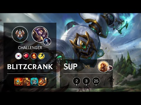 Blitzcrank Support vs Leona - KR Challenger Patch 11.22