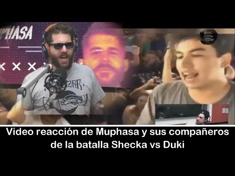 |-| Muphasa junto a sus compañeros de VORTERIX reaccionan a la batalla Shecka VS Duki |-|
