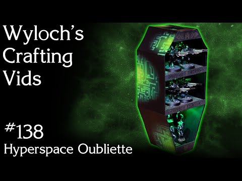 Scratch-Building a Hyperspace Oubliette for Necron Deathmarks - Warhammer 40k