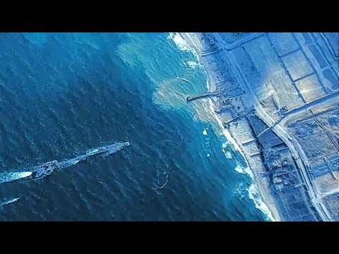 Erste Hilfslieferungen per Schiff in Gaza angekommen
