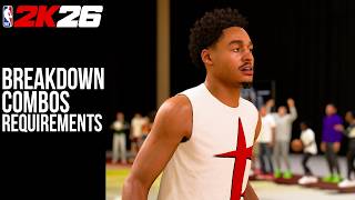 Breakdown Combos Requirements NBA2K26