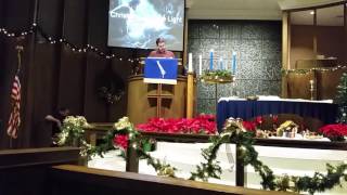 Ezra Mann sings For Christ&#39;s Sake It&#39;s Christmas