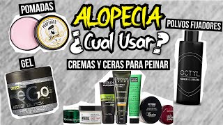 CERAS, GEL, LACA o CREMAS Causan CAIDA de CABELLO | ¿Usar FIJADORES Provocan Alopecia