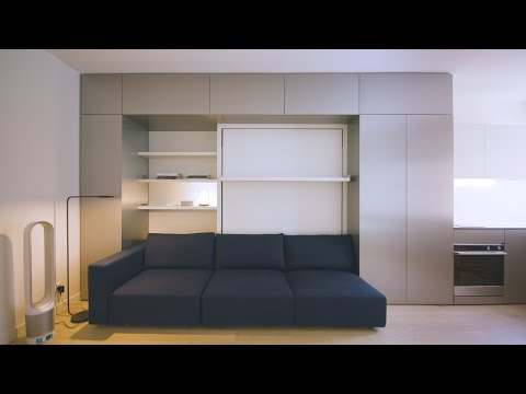 NEVER TOO SMALL Metal Clad Sydney Micro Studio Apartment - 30sqm/322sqft