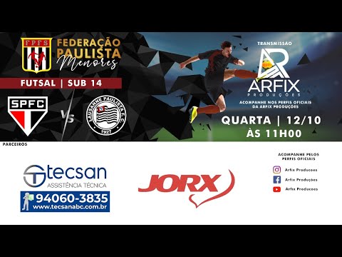 SÃO PAULO X LAUSANNE B - FUTSAL SUB 14