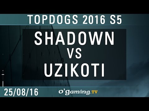ShaDown vs Uzikoti - TopDogs 2016 S5 - Ro8