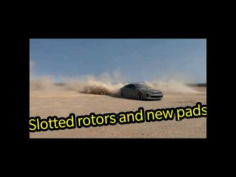 Kia stinger rotor change