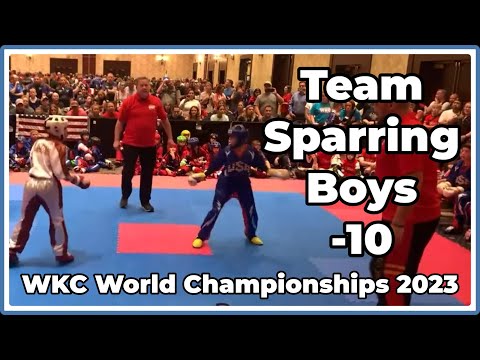 Team Sparring, Boys -10, WKC World Championships 2023