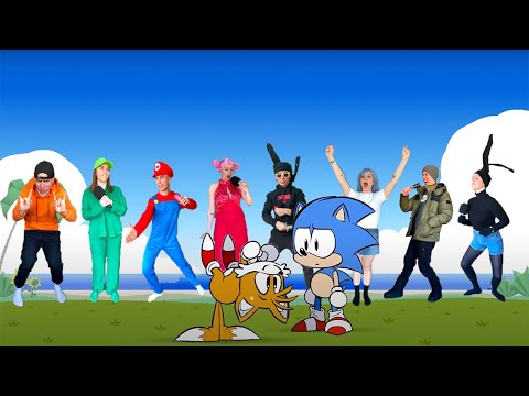 FNF Spinning My Tails  - But Everyone Sings It In Real Life with @HoneyBunny-du4zv