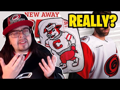 NEW Carolina Hurricanes Away Jersey!