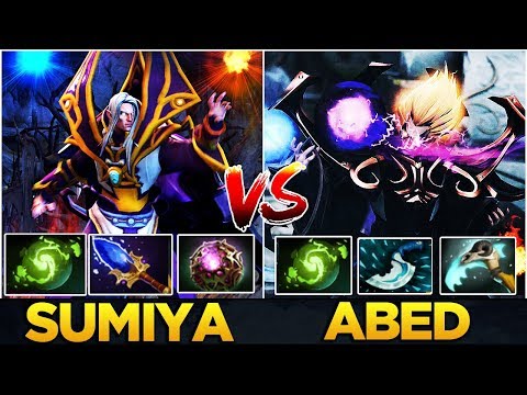 SUMIYA vs ABED - EPIC INVOKER BATTLE - WTF Dota 2