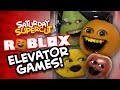 Roblox ELEVATOR GAMES SUPERCUT Annoying Orange Normal Elevator Scary Elevator Etc