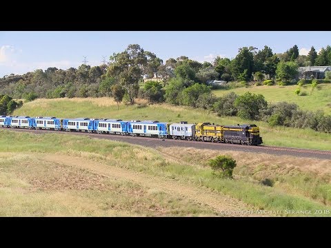 SSR / Metro Trains Melbourne Xtrapolis Transfer - PoathTV Australian Trains & Railways