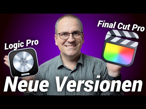 Final Cut Pro 11, Logic Pro 11.1 und Co.: Große Updates für Apples Profi-Software