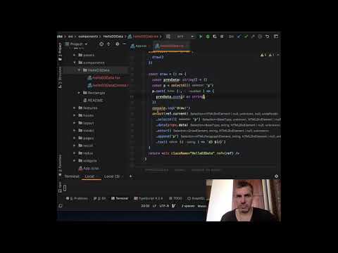 Integrating d3.js with React - performance Knick-Knacks - Update DOM only when needed