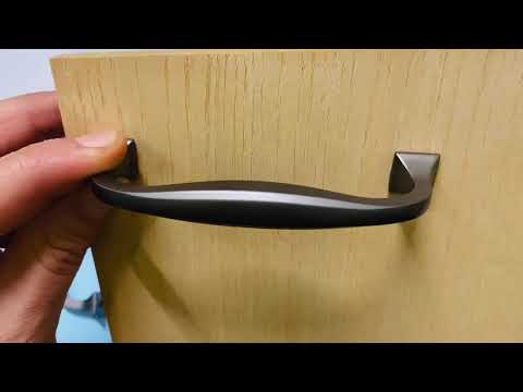 Ручка-скоба Ecliptic сучасна класика RT-8919-128 Gray темно-сірий графіт 128 мм - фото 1 - id-p844183147