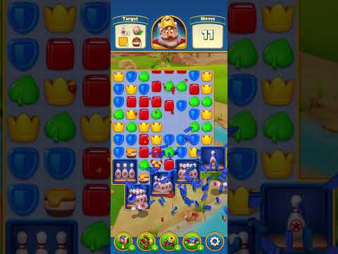 Statisfying Destroy Royal Match Level 3674 #games #royalmatch #music #short #statisfying #destroy