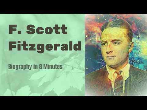 F. Scott Fitzgerald Biography in 8 Minutes