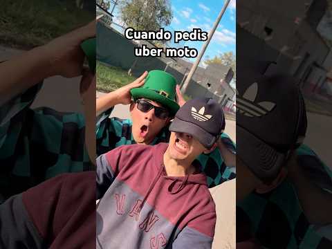 POV: you ask for an Uber motorcycle 🤣⚠️🇦🇷 #argentina #comedy #humor #sketch #uber