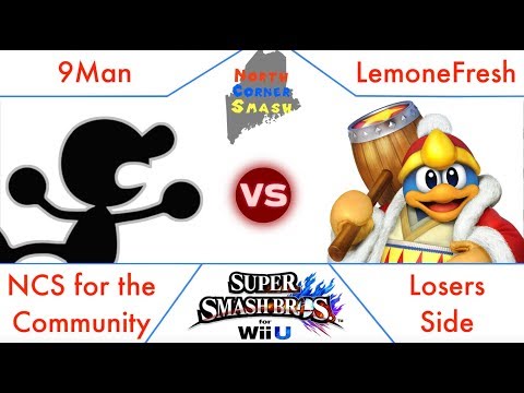 Sm4sh Singles - 9Man (Mr. Game & Watch) vs LemoneFresh (Dedede) - NCS for the Community