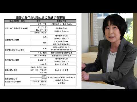 014:子どもの事故防止3―食事の時に気をつけること―【子どもゆうちゅう部】