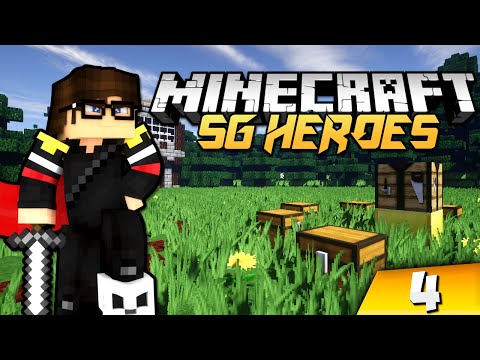 Minecraft SG Heroes #4: Katnissed Into Cobweb?!
