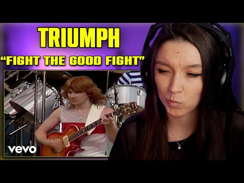 Triumph - Fight The Good Fight | FIRST TIME REACTION