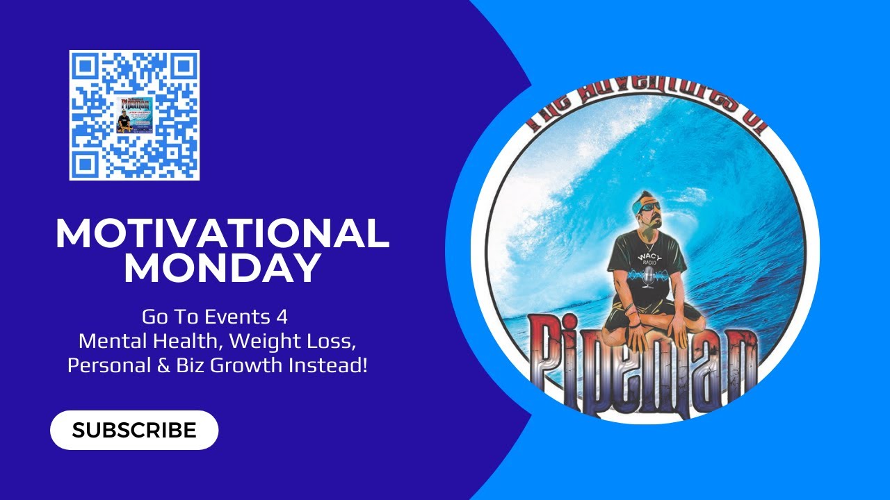 Go To Events 4 Mental Health, Weight Loss, Personal & Biz Growth Instead!