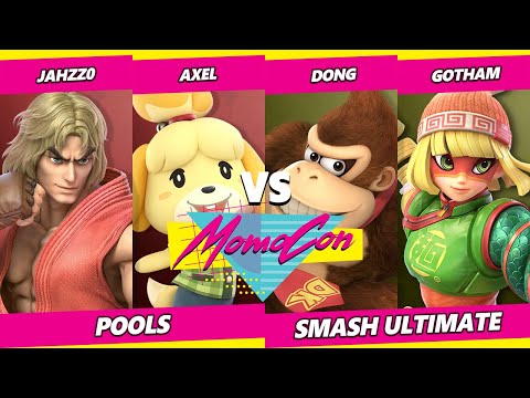 MomoCon 2022 - Jahzzo & Axel Vs. DONG & Gotham - SSBU Ultimate Tournament
