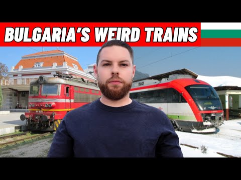Bulgarian Trains Are WILD (Sofia to Plovdiv and Veliko Tarnovo)