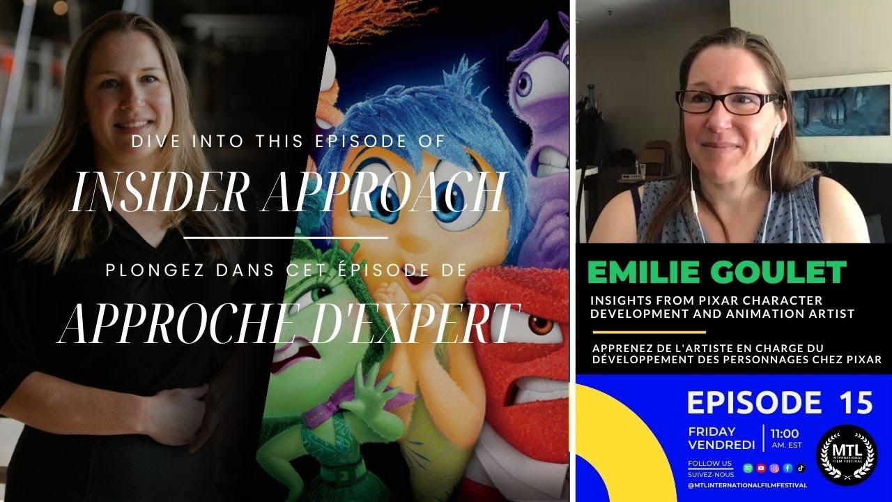Insights from Pixar Character Development and Animation Artist - Emilie Goulet