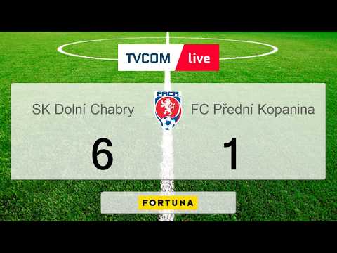 6:1 (2:0) SK Dolní Chabry   FC Přední Kopanina Pražská teplárenská přebor Prahy, 11  kolo