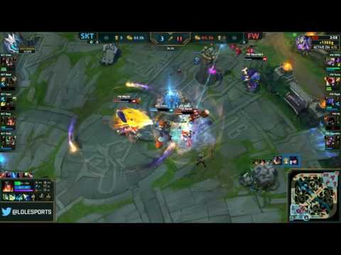 SKT vs FW - SwordArt's Alistar Engage
