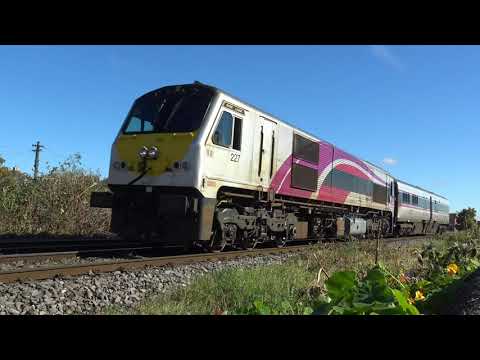 *RARE* - 201 Class loco's (8209 & 227) on Mk3 Gen Van Transfer @ Portmarnock & Drumcondra,11/10/2020