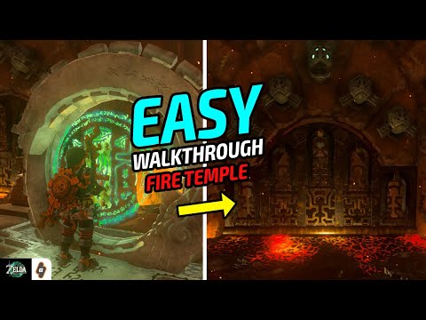 EASY FIRE Temple Complete Walkthrough | The Legend of Zelda Tears of the Kingdom