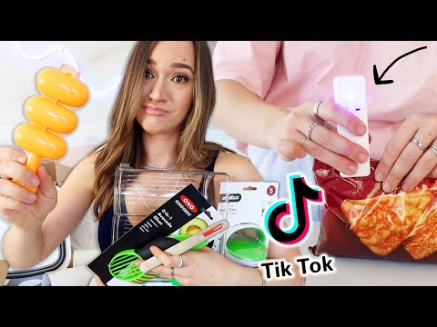 TIKTOK MADE ME BUY IT Part 2!! Amazon Kitchen Gadgets, Organization, and More!