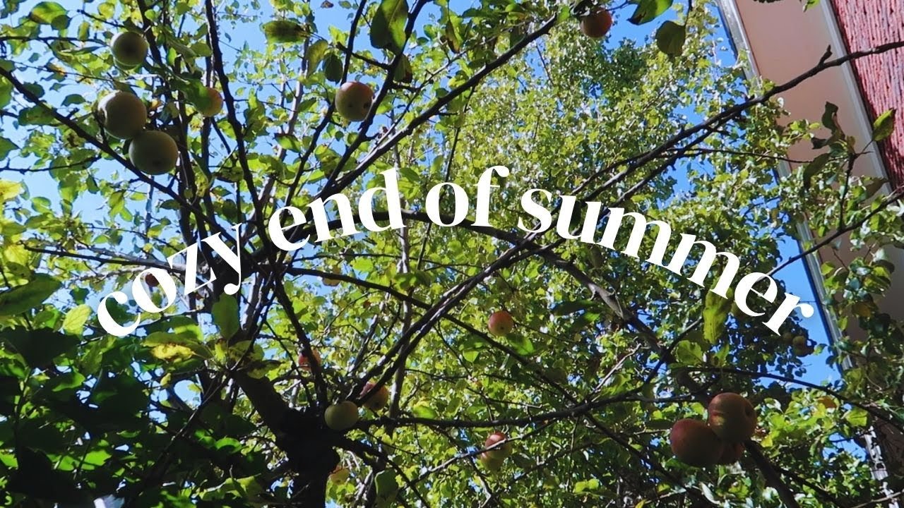 Vlog – Cozy end of summer