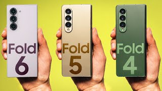 Samsung Galaxy Z Fold6 vs Samsung Galaxy Z Fold5 vs Samsung Galaxy Z Fold4 - Should You Upgrade?