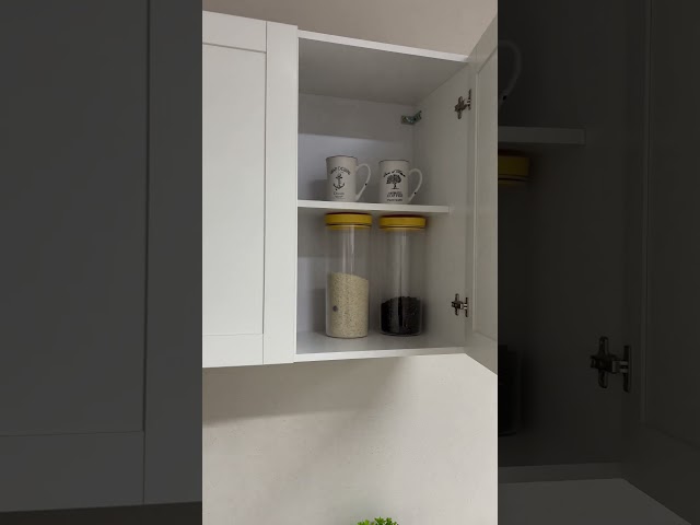 Cozinha Compacta Essenza para Pia 5 Portas 3 Gavetas 100% Mdf Branco Fosco - Panorama Móveis